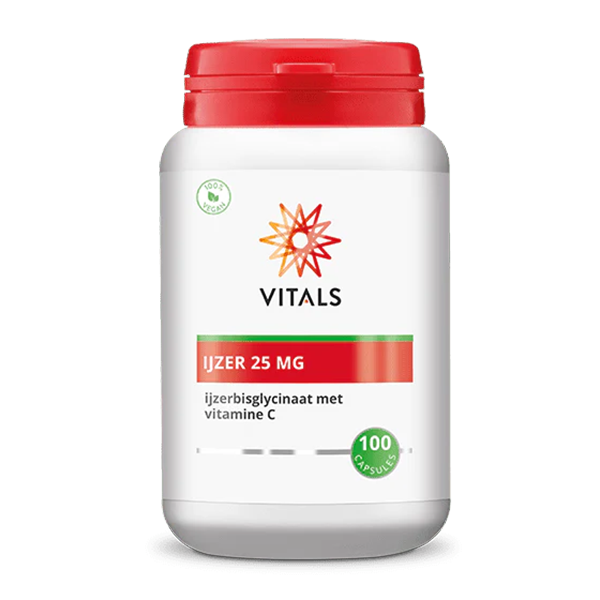IJzer(bisglycinaat) 25 mg | Vitals