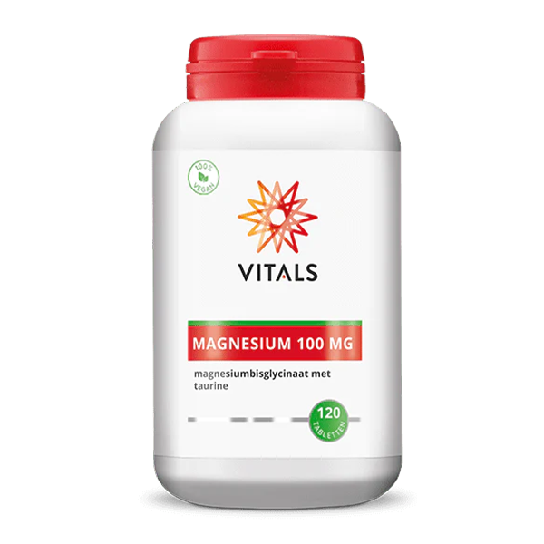 Magnesium(bisglycinaat) 100 mg | Vitals