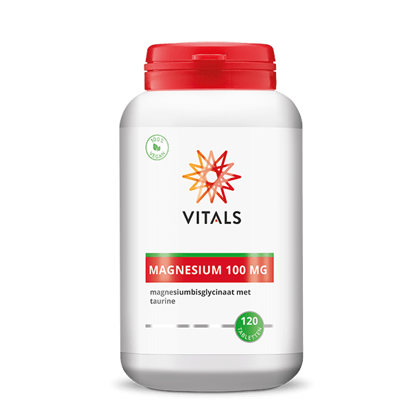 Magnesium(bisglycinaat) 100 mg | Vitals