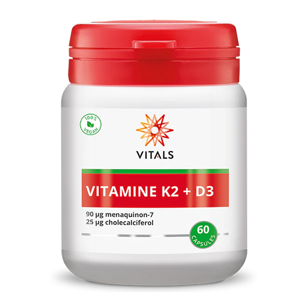 Vitamine K2 90 mcg met vitamine D3 25 mcg | Vitals
