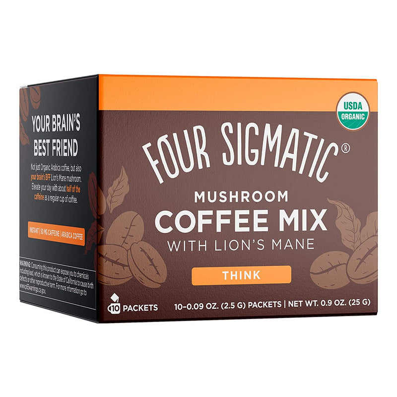 Four Sigmatic | Mushroom Coffee Latte met Lion's Mane | StrongerME